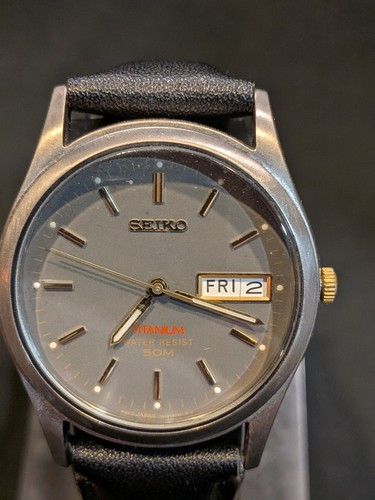 Seiko men vintage titanium - men's,